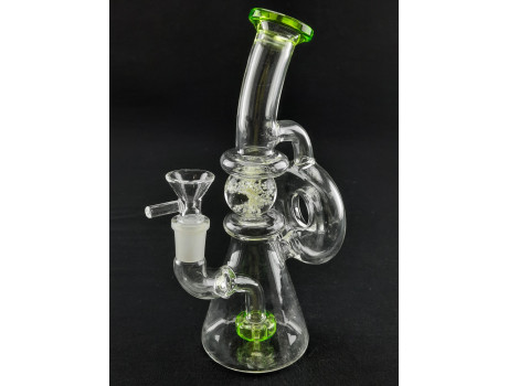 Стеклянный Бонг Recycler Rotating Ball Германия купити в Україні фото