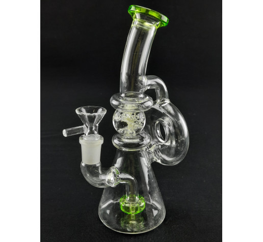 Стеклянный Бонг Recycler Rotating Ball Германия фото