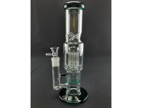 Стеклянный Бонг Double Perc Tube Германия купити в Україні фото