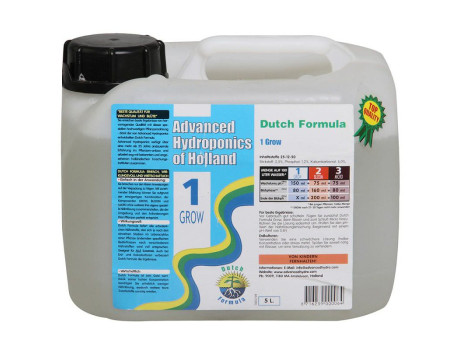 Dutch Formula Grow 5 ltr Advanced Hydroponics Netherlands купити в Україні фото