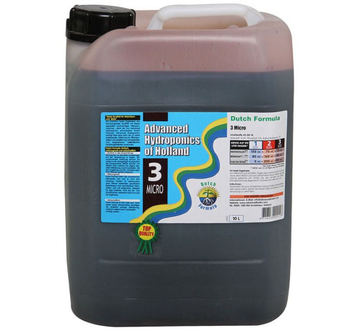 Dutch Formula Micro 10 ltr Advanced Hydroponics Netherlands фото